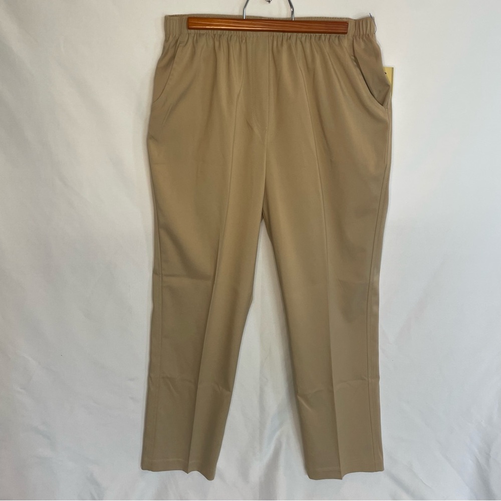 Allison Daily Petite Pants Elastic Waist